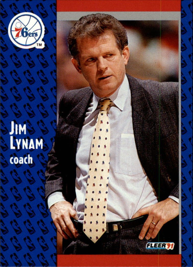 Amazon.com: 1991 Fleer Basketball Card (1991-92) #155 Jim Lynam